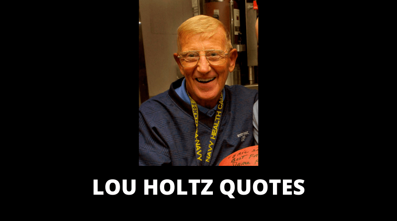 Lou Holtz Quotes featured