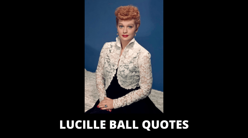 Lucille Ball Quotes featured