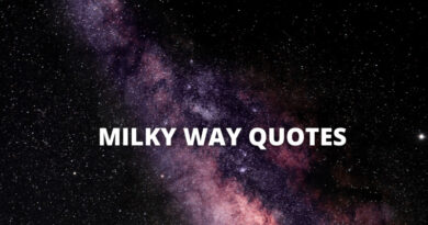 MILKY WAY QUOTES featured