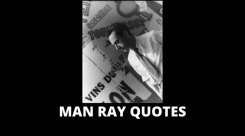 Man Ray quotes featured