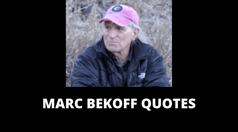 Marc Bekoff quotes featured