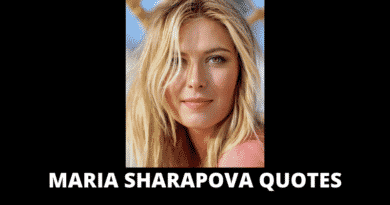 Inspirational Maria Sharapova Quotes