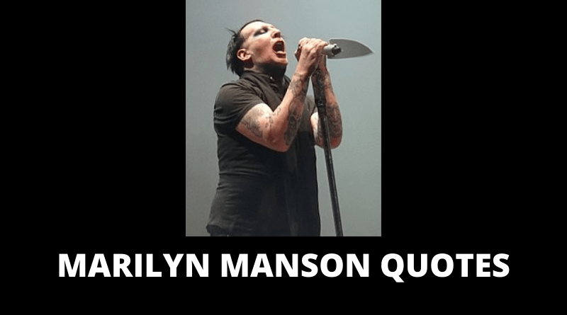 Marilyn Manson Quotes featured
