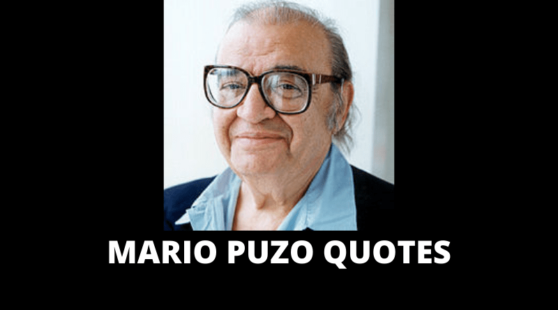 Mario Puzo quotes featured