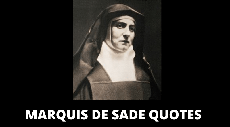 Marquis de Sade quotes featured
