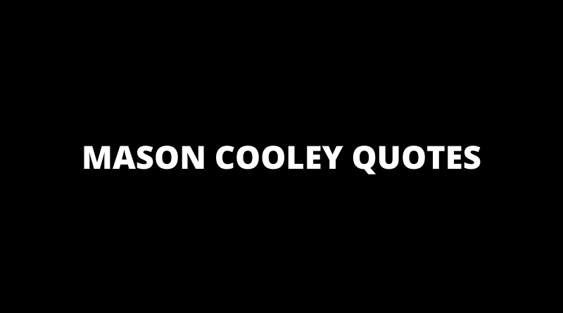 Mason Cooley quotes featured