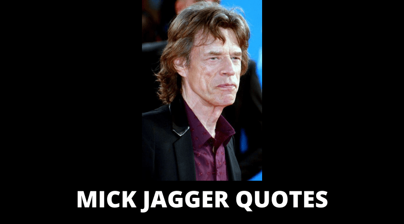 Mick Jagger Quotes featured
