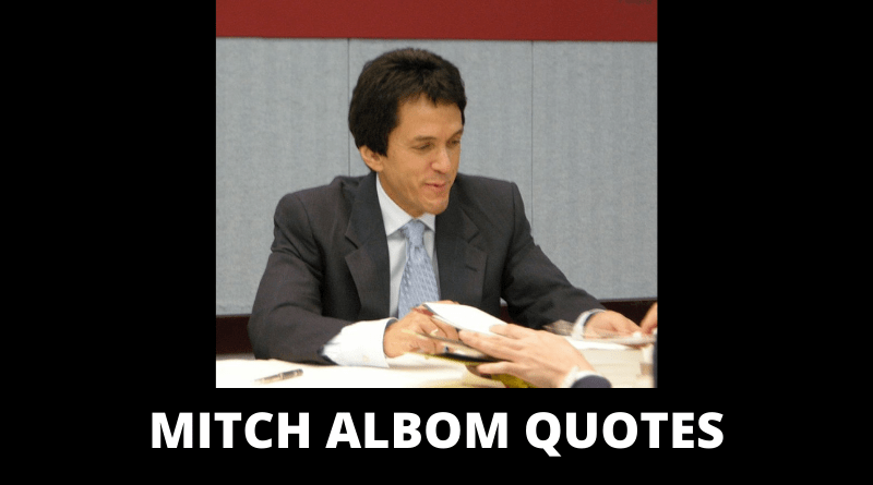 Mitch Albom Quotes featured