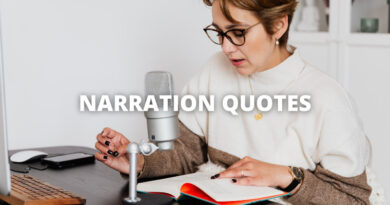NARRATION QUOTES featured