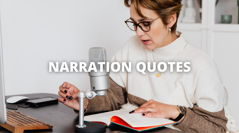 NARRATION QUOTES featured