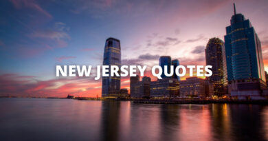 NEW JERSEY QUOTES featured