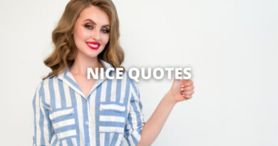 NICE QUOTES featured