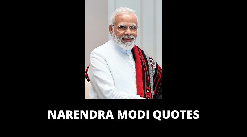 Narendra Modi Quotes featured