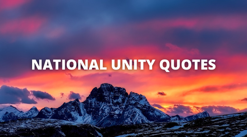 National Unity quotes featured