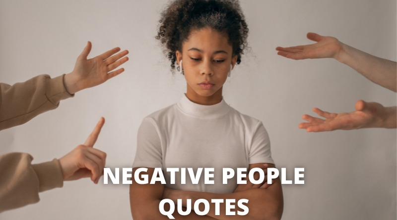 Quotes about being negative