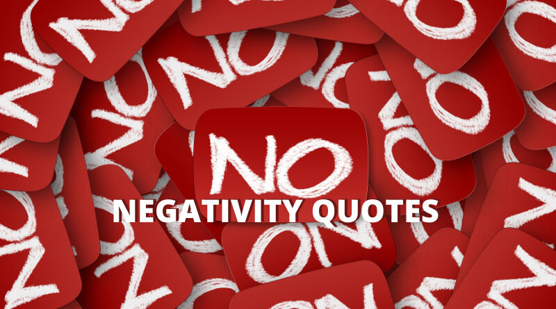 Negativity Quotes Featured