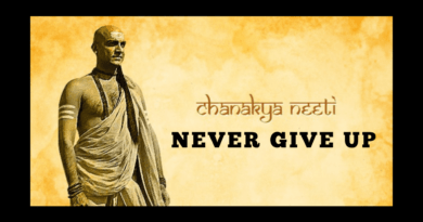 Chanakya Never give up