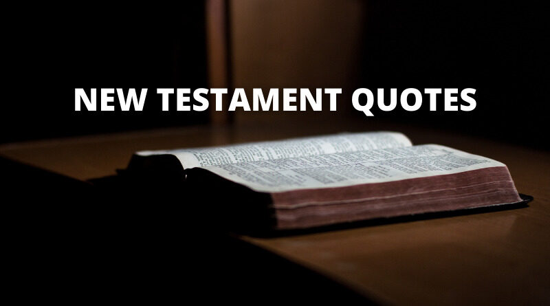 New Testament Quotes featured