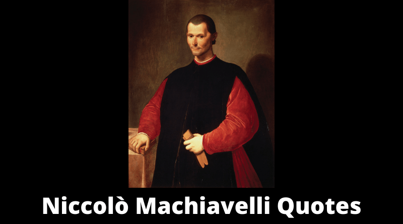 Niccolo Machiavelli Quotes featured