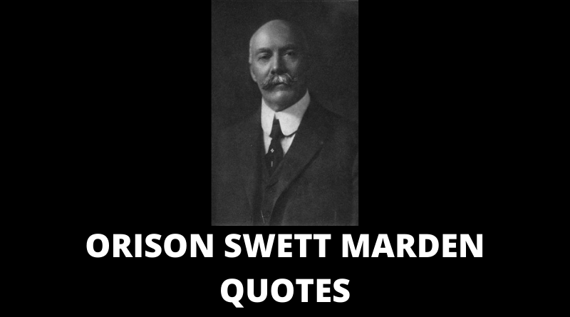 Orison Swett Marden Quotes featured