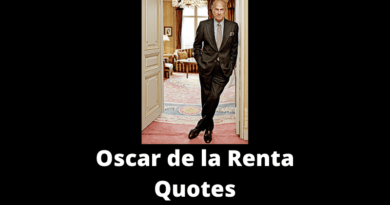 Oscar de la Renta Quotes featured