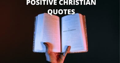 POSITIVE CHRISTIAN QUOTES FEATURE