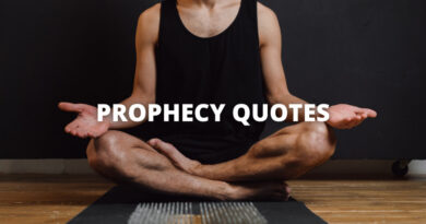 PROPHECY QUOTES featured