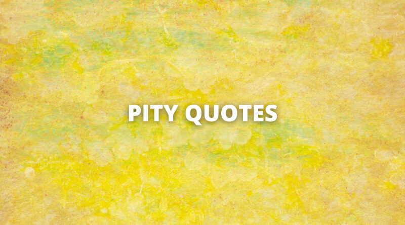 Pity quotes featured