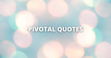 Pivotal quotes featured
