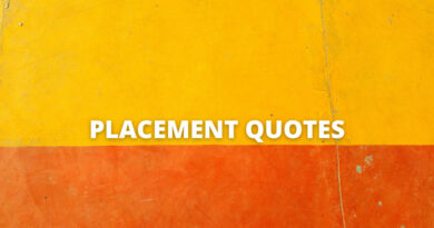Placement quotes featured