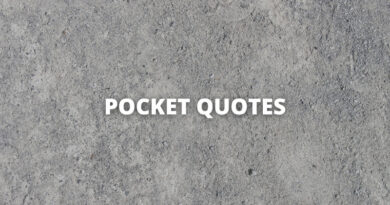 Pocket quotes featured