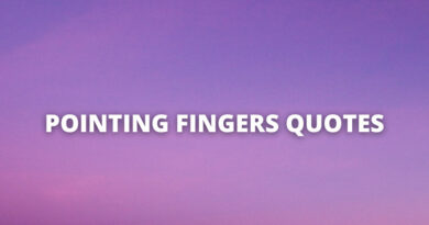 Pointing Fingers quotes featured