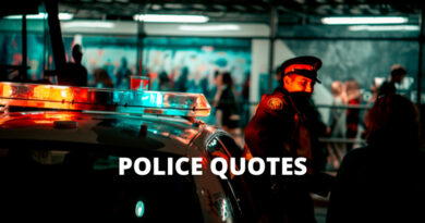 Police quotes featured
