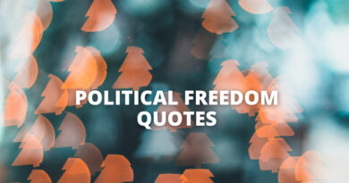 Political Freedom quotes featured