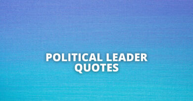 Political Leader quotes featured
