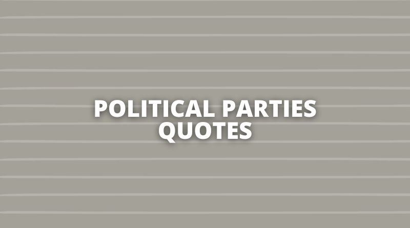 Political Parties quotes featured