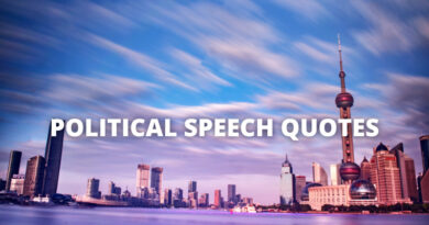 Political Speech quotes featured