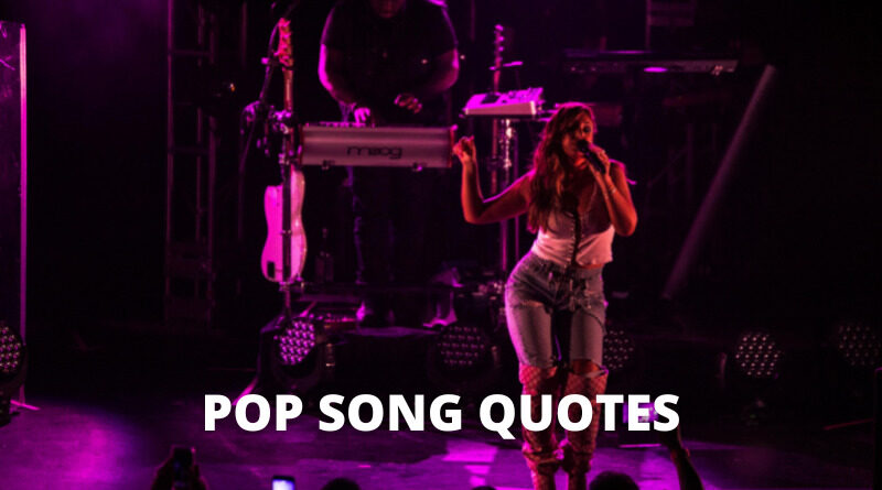 Pop Song quotes featured