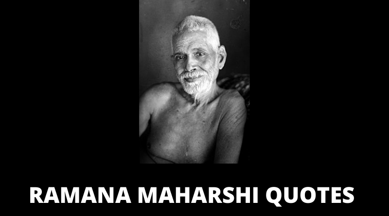 Ramana Maharshi quotes featured