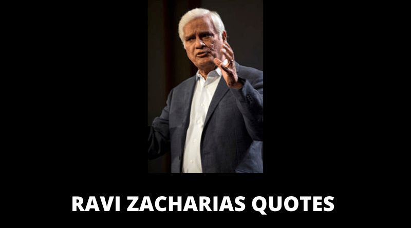 Ravi Zacharias Quotes featured