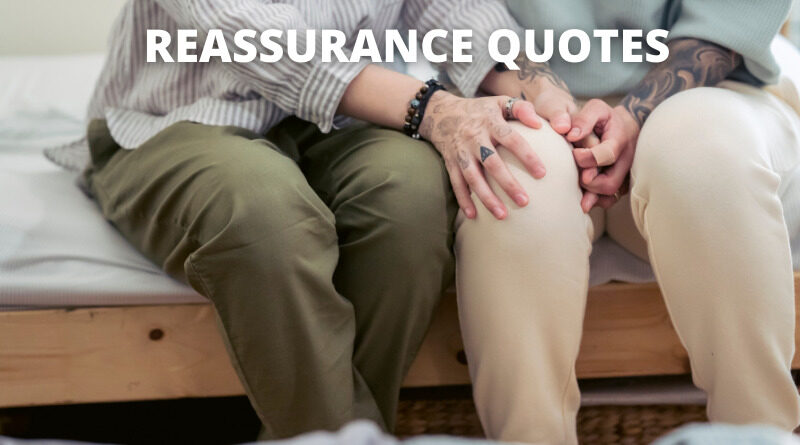 Reassurance Quotes Featured