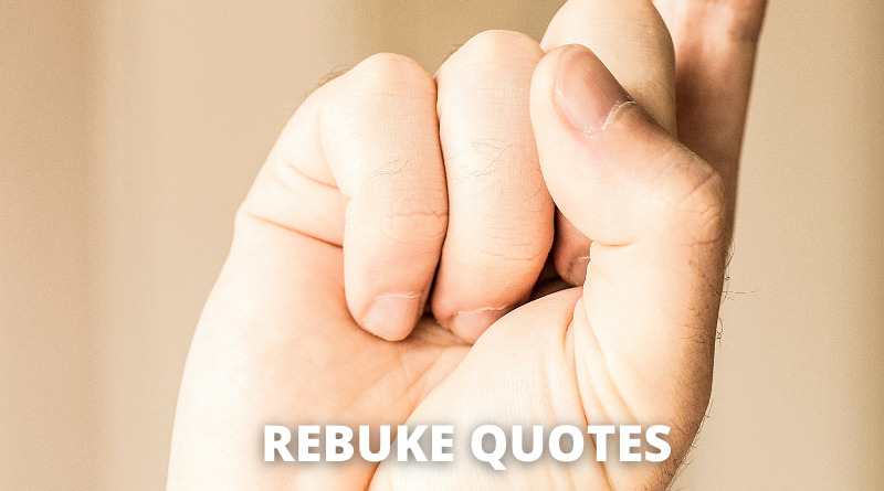 Rebuke Quotes Featured