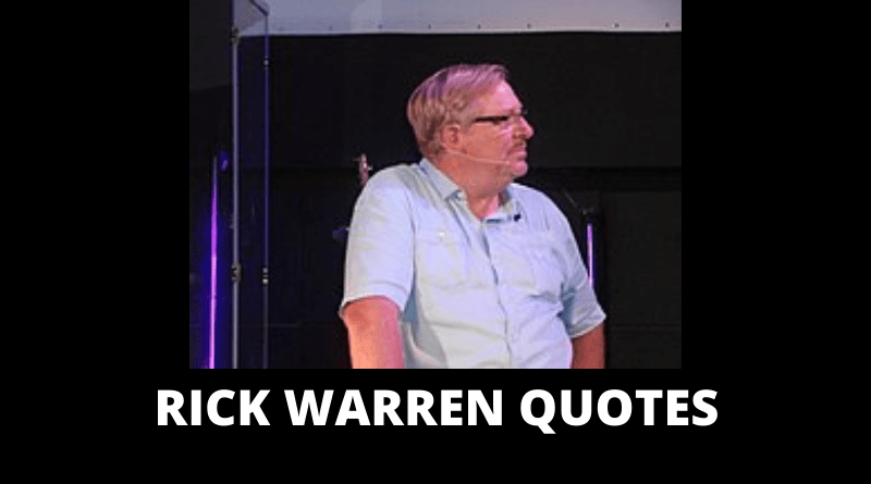 Rick Warren Quotes Featured