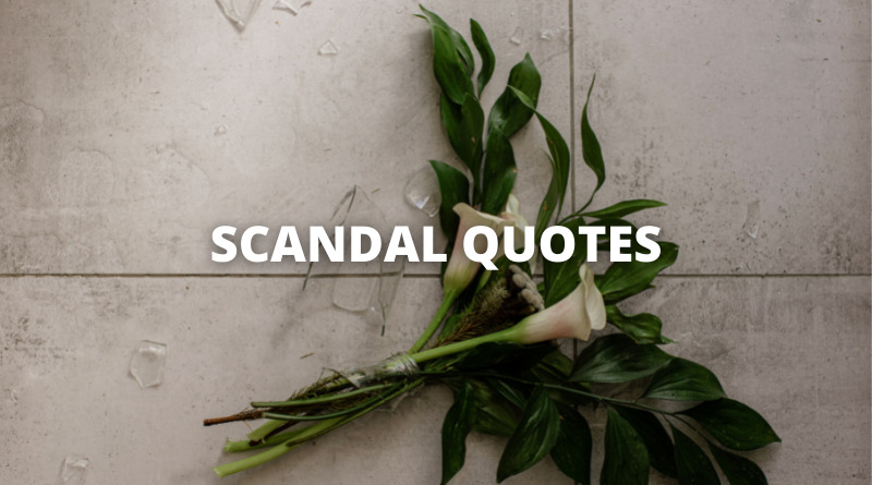 SCANDAL QUOTES featured