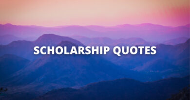 SCHOLARSHIP QUOTES featured