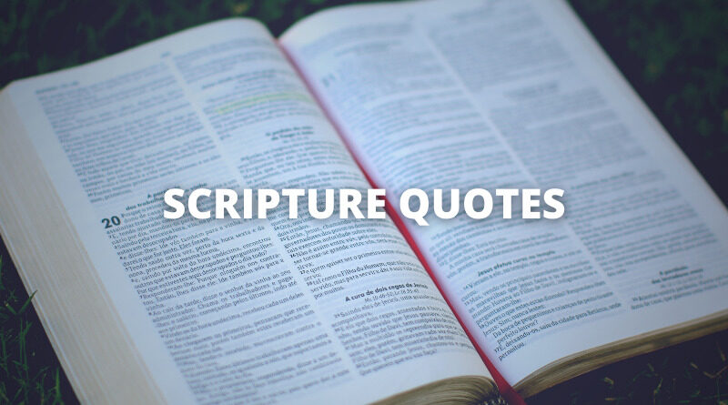 SCRIPTURE QUOTES featured