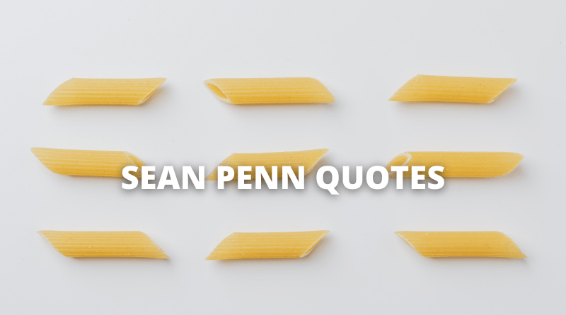 SEAN PENN QUOTES featured
