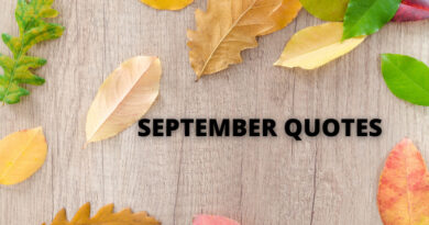 September Quotes featured