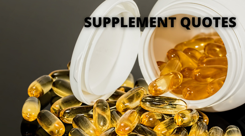 SUPPLEMENT QUOTES FEATURED