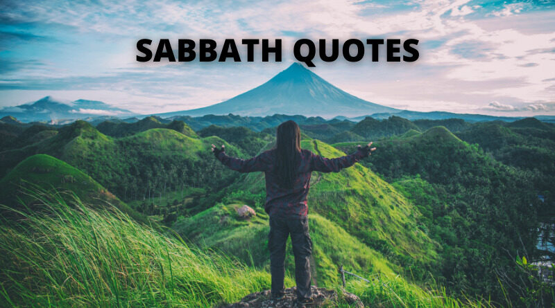 Sabbath quotes featured